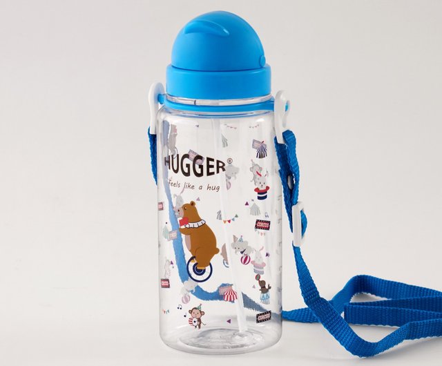 HUGGER】Kids Water Bottle, 16oz, Tritan, Circus - Shop wesmile