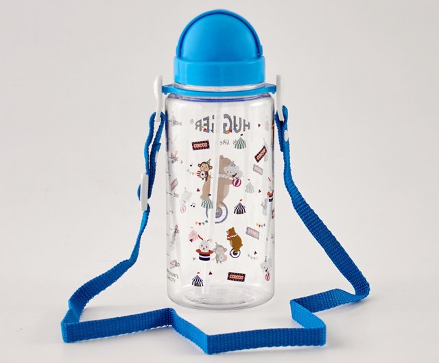 HUGGER】Kids Water Bottle, 16oz, Tritan, Circus - Shop wesmile