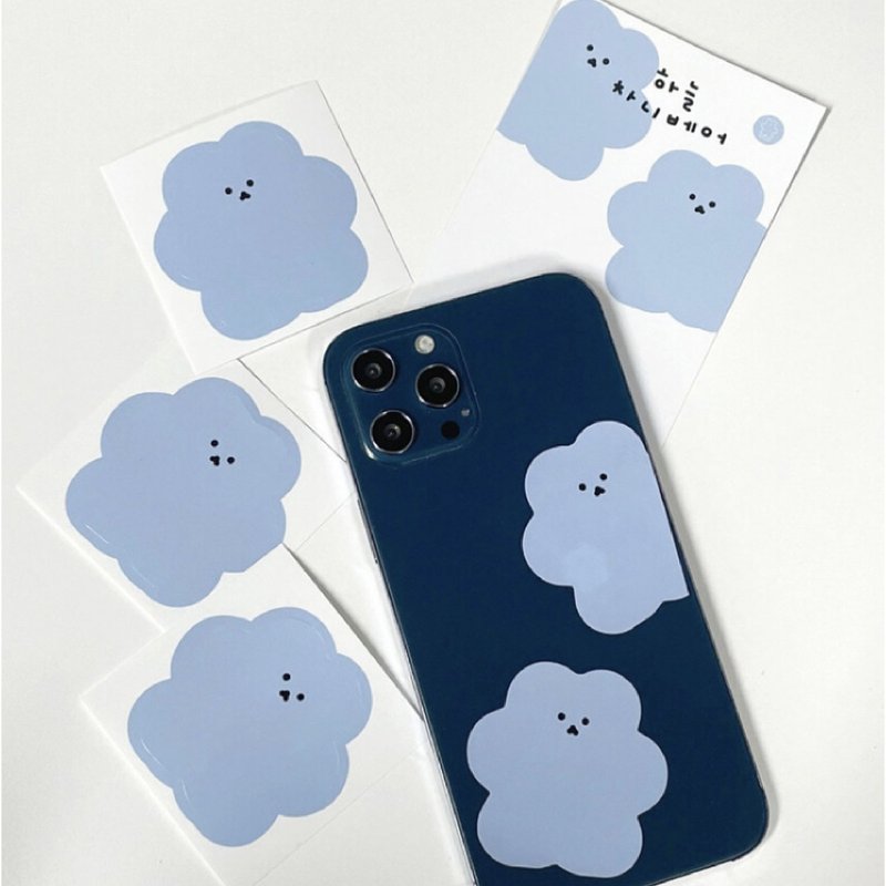 韓國文創 Chanibear sticker pack - sky 5买进 贴纸盒 5 pieces - 貼紙 - 紙 