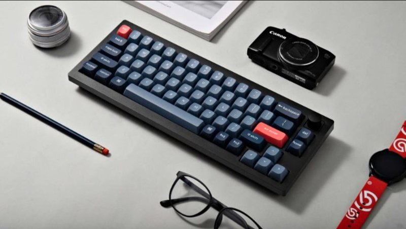 Keychron V2 Max QMK/VIA Wireless Custom Mechanical Keyboard - อุปกรณ์เสริมคอมพิวเตอร์ - อลูมิเนียมอัลลอยด์ 