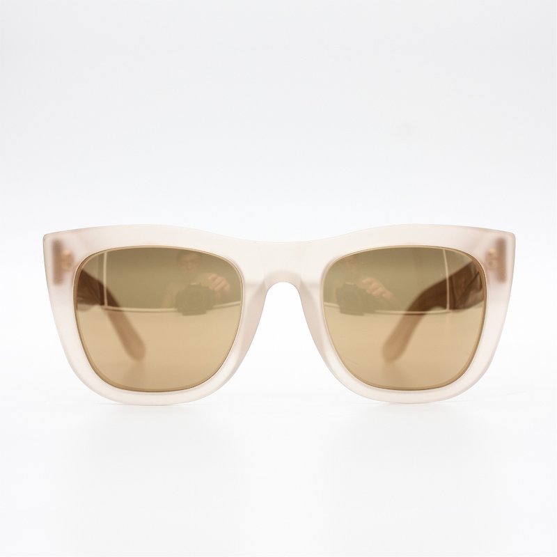 SUPER太陽眼鏡 - GALS ORACLE - 眼鏡/眼鏡框 - 其他材質 咖啡色