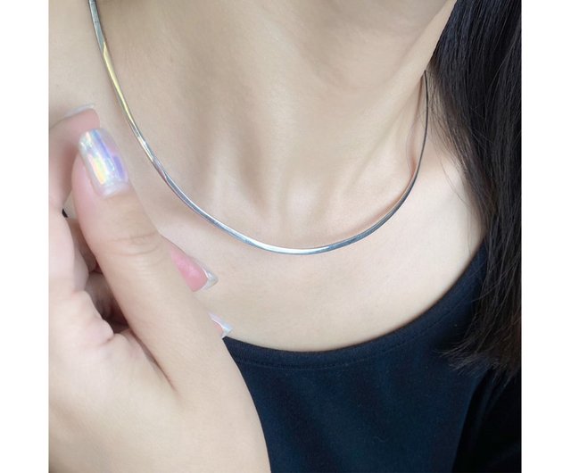 I Arc I 925 スターリングシルバー チョーカー - ショップ Pures