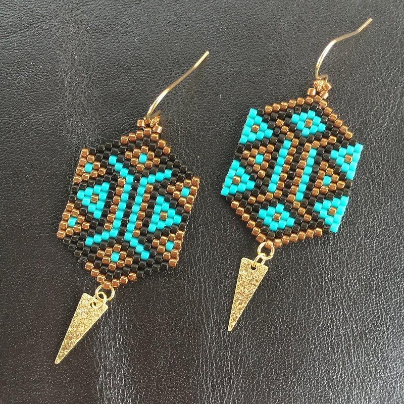 Indian Totem Earrings - Earrings & Clip-ons - Other Materials 