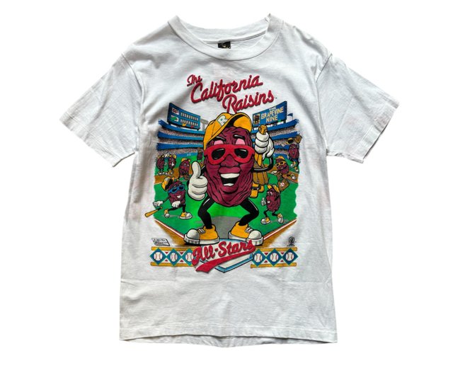 カリフォルニアレーズン　ヴィンテージ　90s Tシャツ California Raisins（ カリフォルニアレーズン ）】 Tシャツ