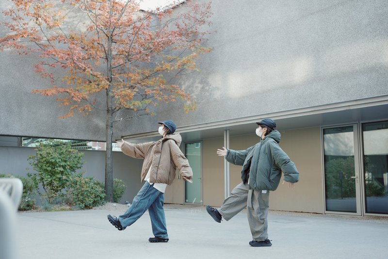 欠抱系舒芙蕾的鬆軟鋪棉外套 - 2色 - 綠棉被 - 女大衣/外套 - 棉．麻 綠色