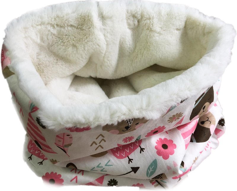 Printed cotton fur multi-purpose neck scarf for children Edition Jungle - Other - Cotton & Hemp 