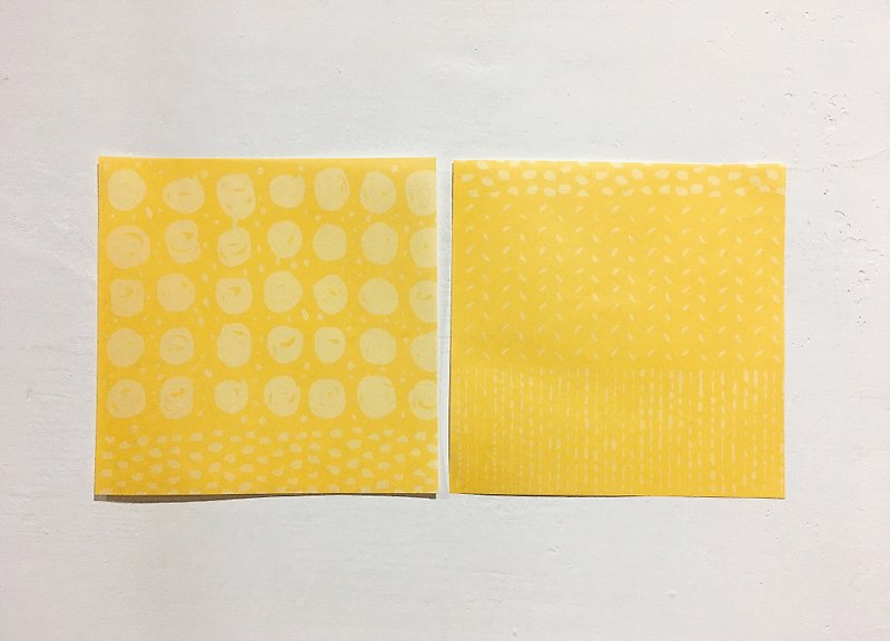 Dot dot colored paper (letter paper)/yellow - Sticky Notes & Notepads - Paper 