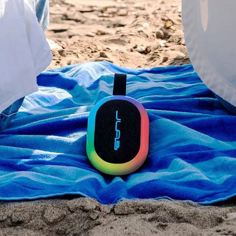 送禮佳選  JLab POP PARTY RGB燈 便攜式藍牙喇叭 - 藍牙喇叭/音響 - 塑膠 黑色