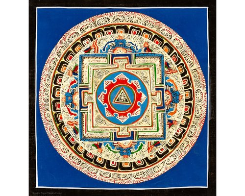 Boudha Stupa Thanka Centre 稀有的藏傳咒語曼陀羅唐卡 內在和諧與專注的道路 Simplified