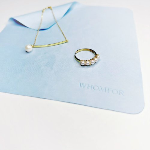 Whomfor Jewelry 吳爾芙輕珠寶飾品 Whomfor 高階珠寶擦拭布 (珍珠/鏡頭/眼鏡/腕錶皆適用)