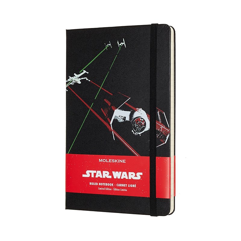 [Special offer] MOLESKINE Star Wars Limited Notebook-L-shaped horizontal line-Spaceship - สมุดบันทึก/สมุดปฏิทิน - กระดาษ หลากหลายสี