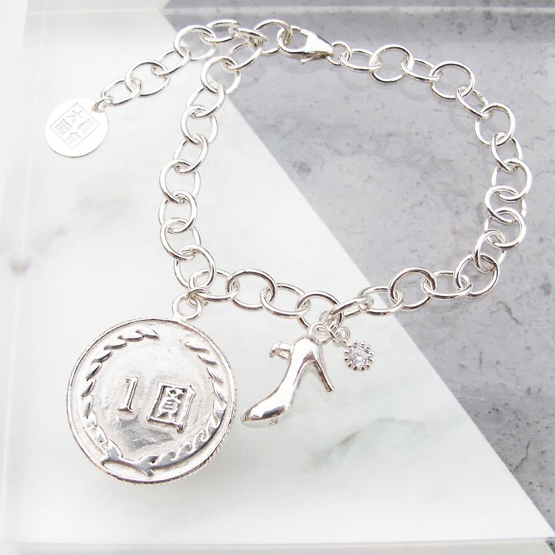 [Handmade Custom Silver Jewelry] Go One Piece | Handmade Sterling Silver Bracelet | - Bracelets - Sterling Silver Silver