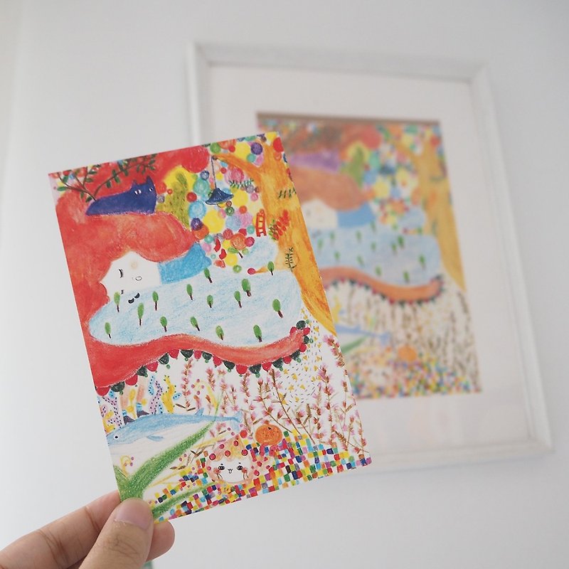 Postcard My Little Sweet Dreams Color System - Cards & Postcards - Paper Orange
