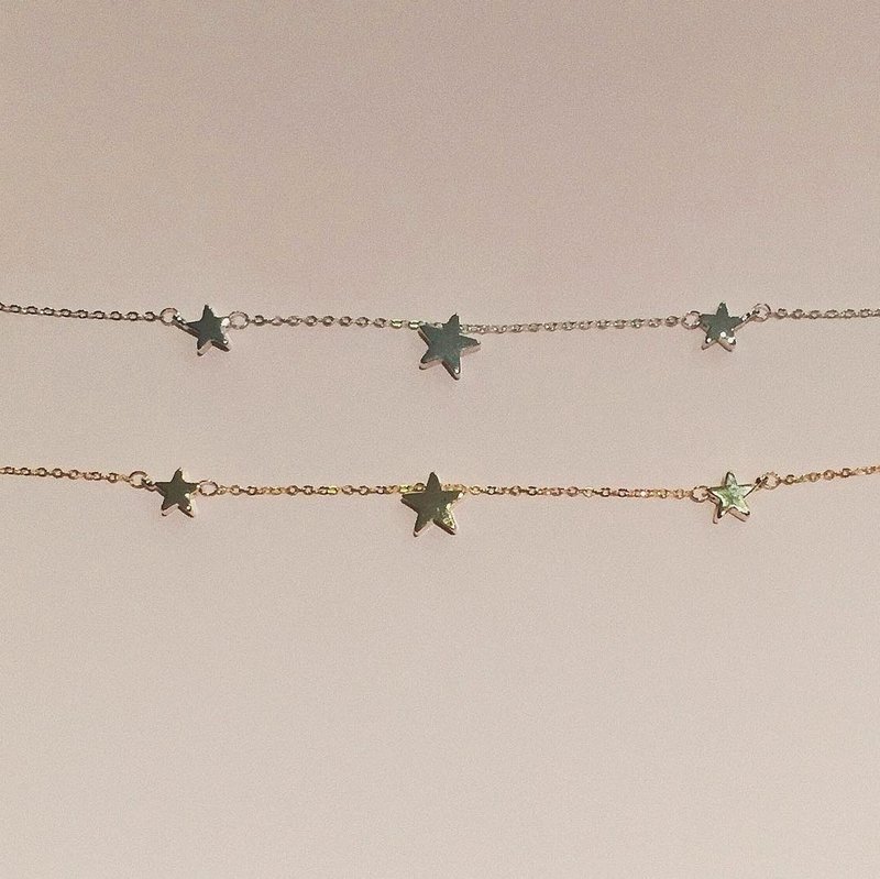 Star choker - สร้อยคอ - กระดาษ สีทอง