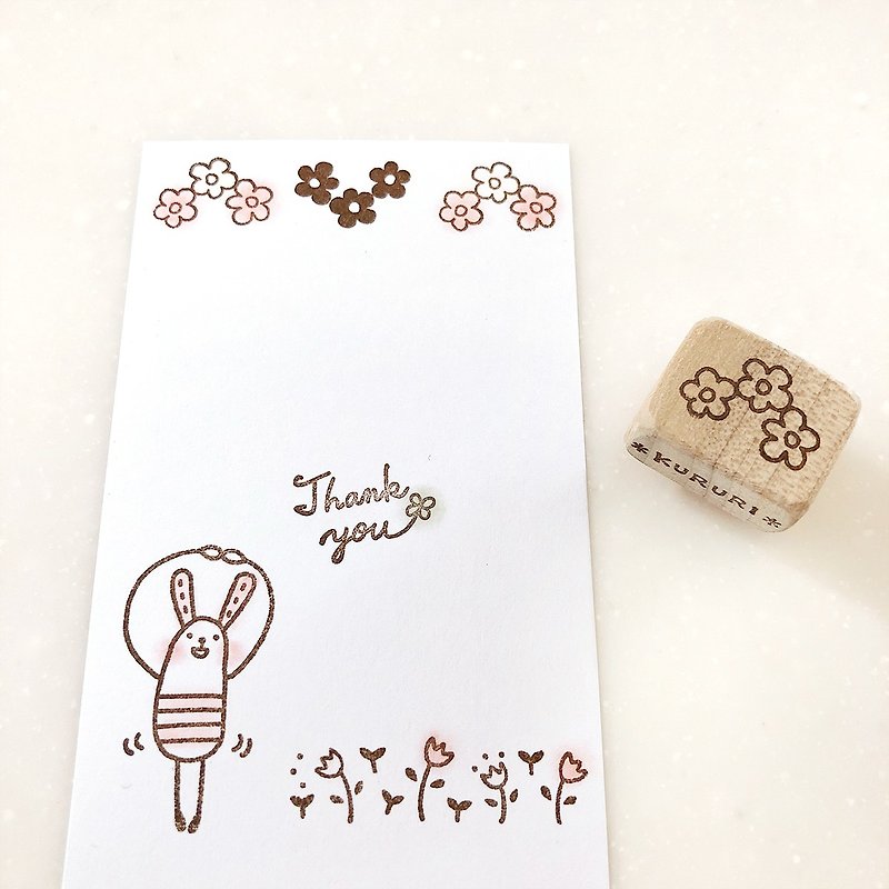 Flowers/flowers/florets a White - Stamps & Stamp Pads - Rubber 