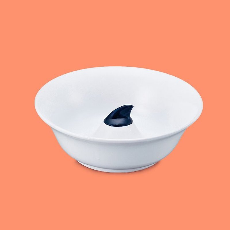 Japanese sunart soup bowl-Jaws - Pottery & Ceramics - Porcelain 