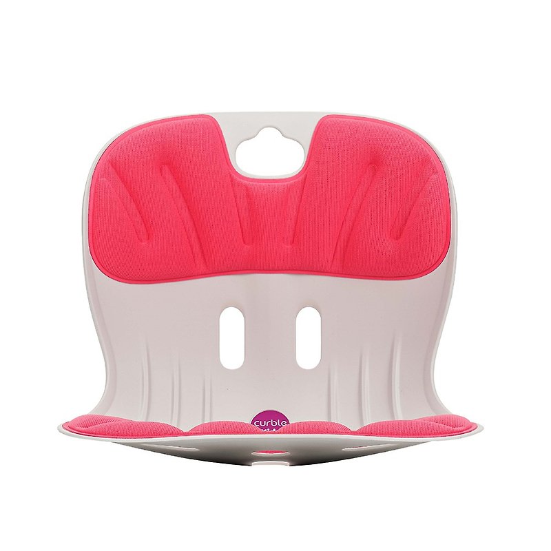 Curble 兒童款 3D護脊美學椅墊-薔薇粉 - 椅子/沙發 - 其他材質 粉紅色