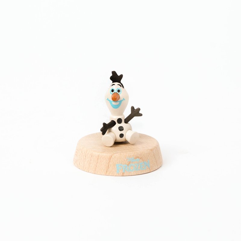 【冰雪奇緣-雪寶】DIY零件 木公仔 擺飾 迪士尼 | Wooderful life - 擺飾/家飾品 - 木頭 多色
