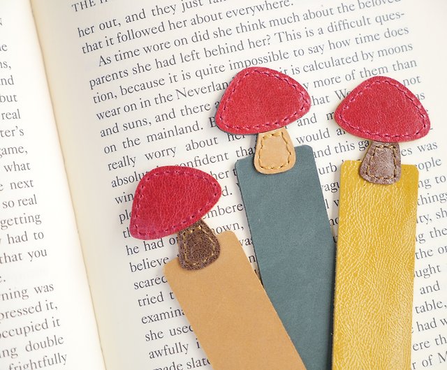 Hand Drawn Red Mushroom Bookmark Witchy Unique Bookmark,  UK