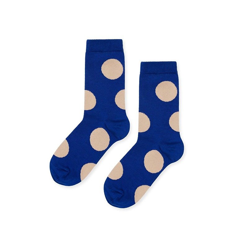 Hansel from Basel Great little tube socks / socks / comfortable cotton socks / socks - ถุงเท้า - กระดาษ สีน้ำเงิน