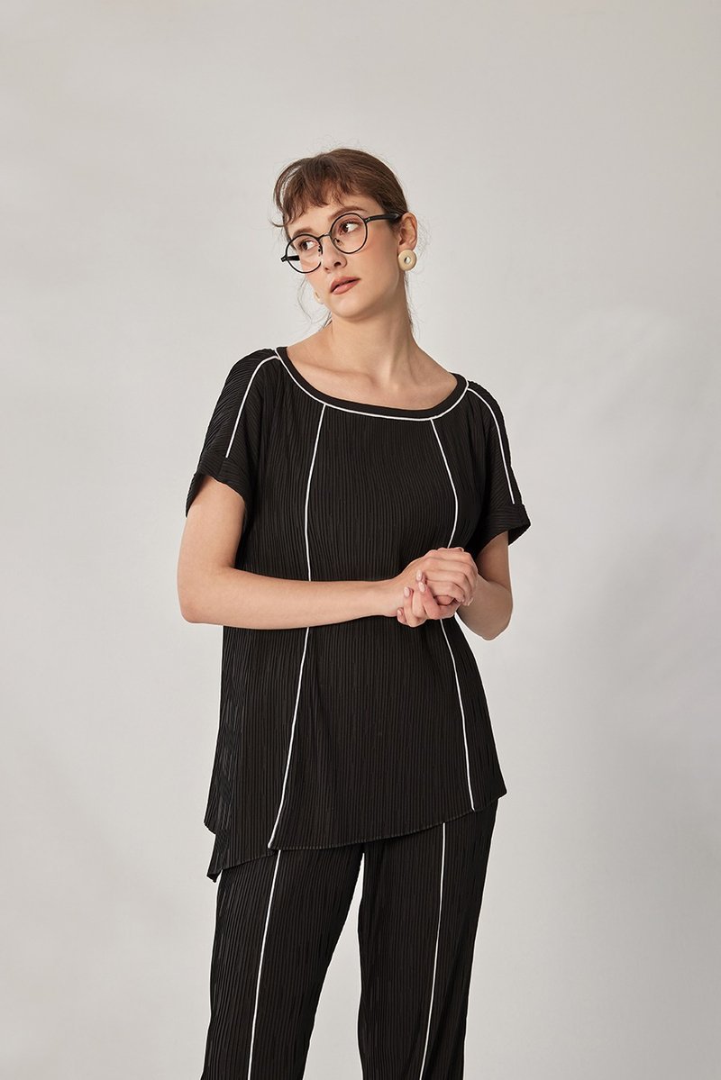 Pleated shirt(21S1SH02) - Women's Shirts - Polyester 