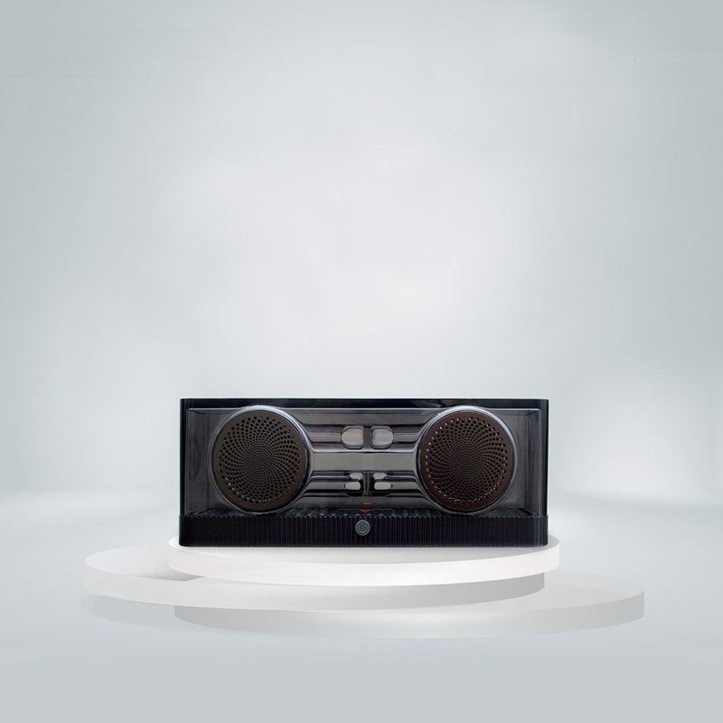 【AIWA】SB-X200 Low-sounding Resonant Bluetooth Speaker - Speakers - Other Materials Black