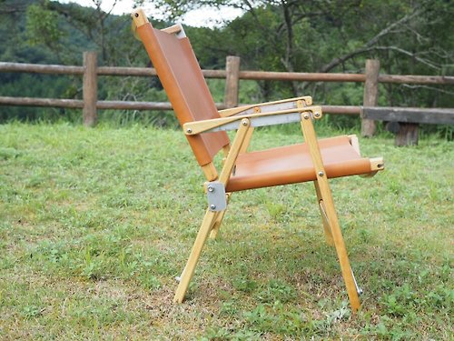 Wide Kermit Chair / Replacement Leather Fabric Camel CAMP
