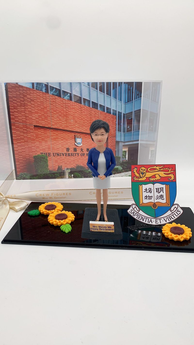 香港大學畢業四方盒 場景 大學畢業禮物、大學教授退休禮物 Uni - 陶藝/玻璃 - 陶 多色