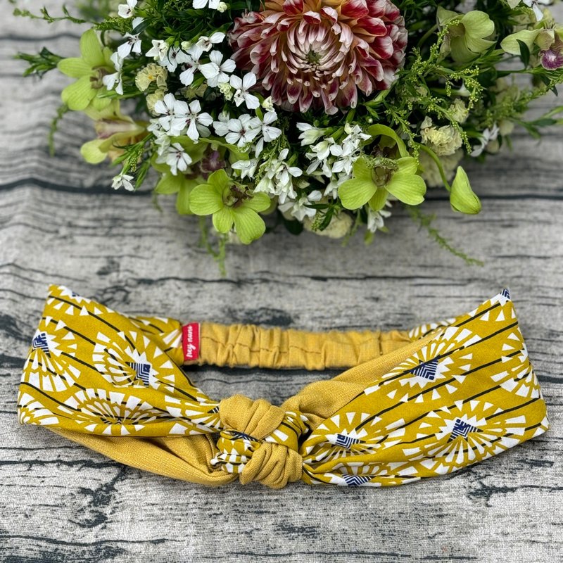 bohemian headband - Headbands - Other Materials Yellow