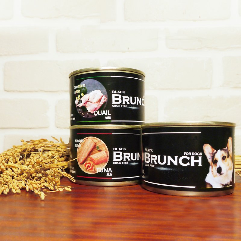 Dog staple food cans | BRUNCH grain-free staple food cans | Add trace elements to maintain good resistance - Dry/Canned/Fresh Food - Fresh Ingredients 
