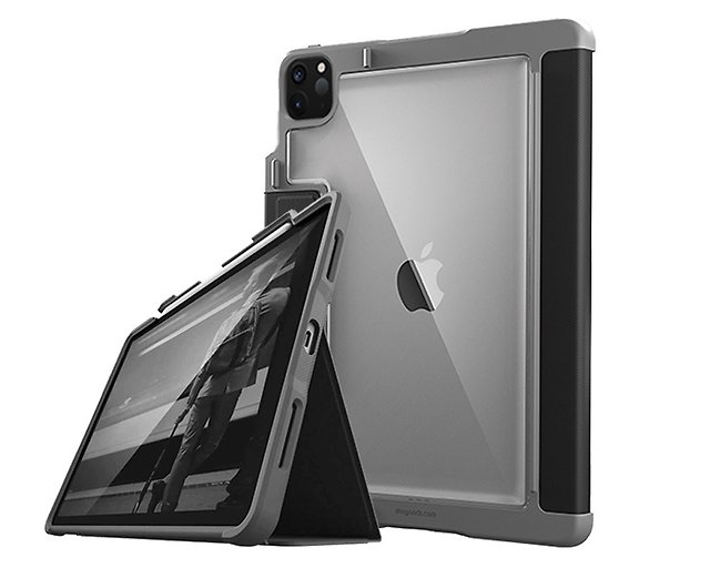 STM] Rugged Case Plus iPad Pro 11インチ第2世代保護ケース（ブラック