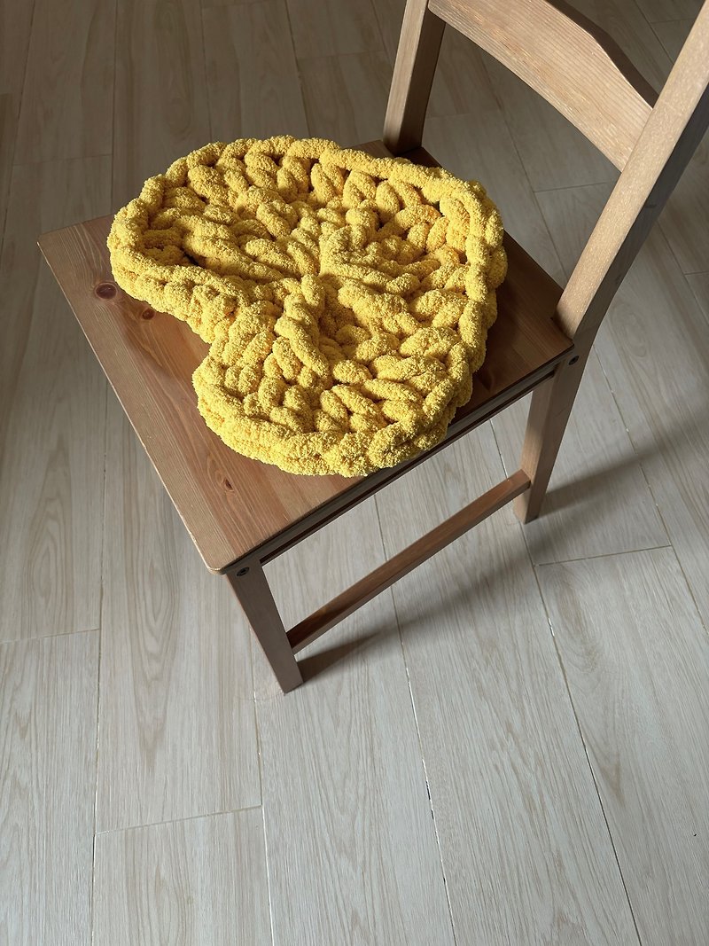 Cloud Love Cushion - Chairs & Sofas - Polyester Yellow