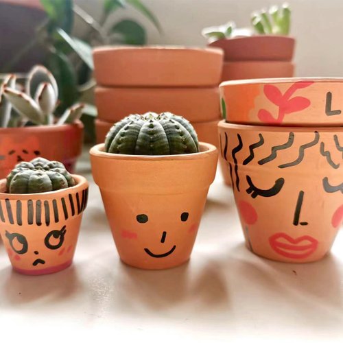 【陶磁器】【手描き】ニュー  花鉢♪ ♪ 陶磁器】【手描き】ニュー 花鉢♪ ♪