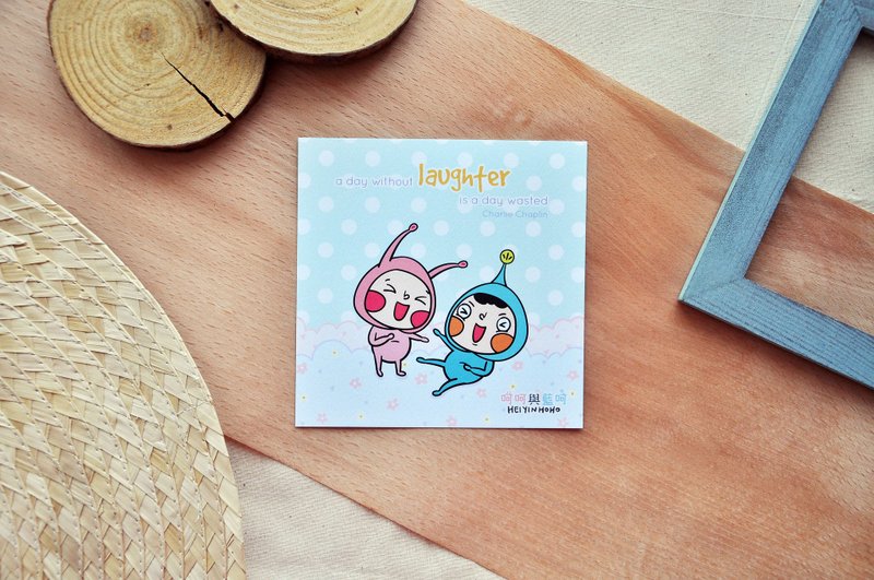 Postcard Without Laughter - การ์ด/โปสการ์ด - กระดาษ หลากหลายสี