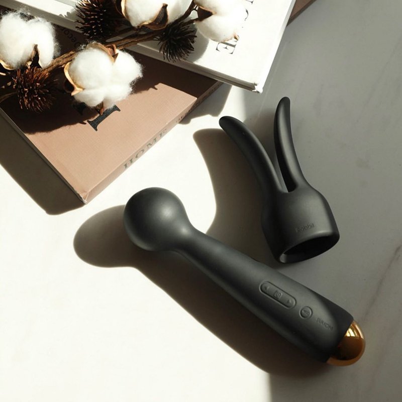 American Svakom Emma Neo mobile phone smart heating vibrator black sex toys massage stick - Adult Products - Other Materials Black