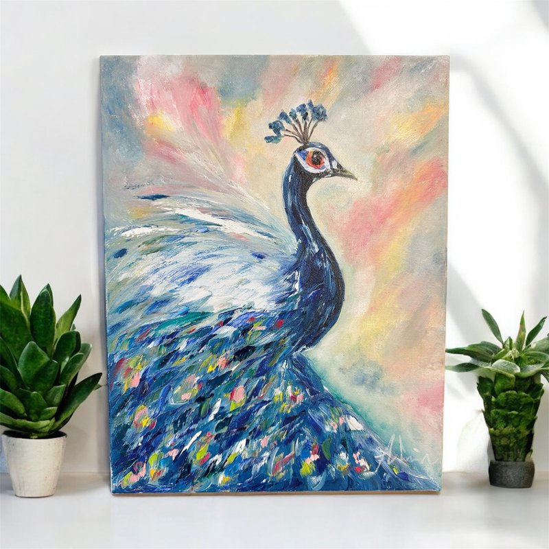 優雅 油畫 5F 無框 - 擺飾/家飾品 - 棉．麻 