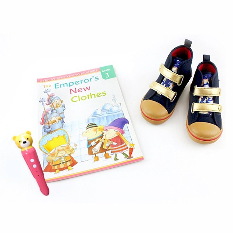 Boing Toddler's short boots color dark blue, the price includes the shoes and a set of book - Kids' Shoes - Other Materials Blue