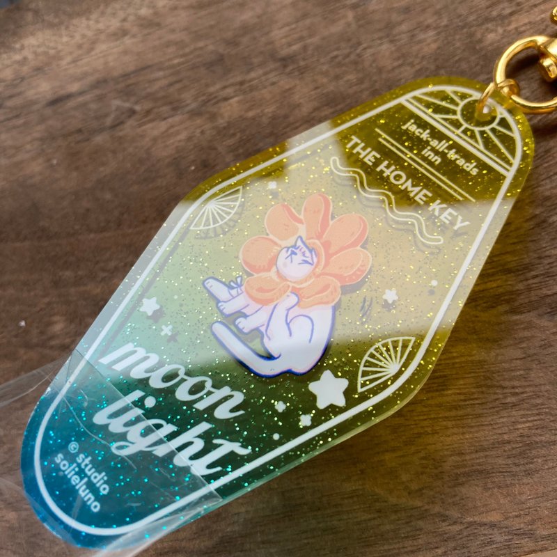 Soda Ice Cream Retro Hotel Keychain - Charms - Acrylic Multicolor