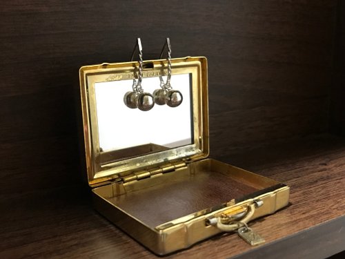 Delulu Studio 手工銀飾-銀球耳環 耳針式 垂掛式 銀飾耳環
