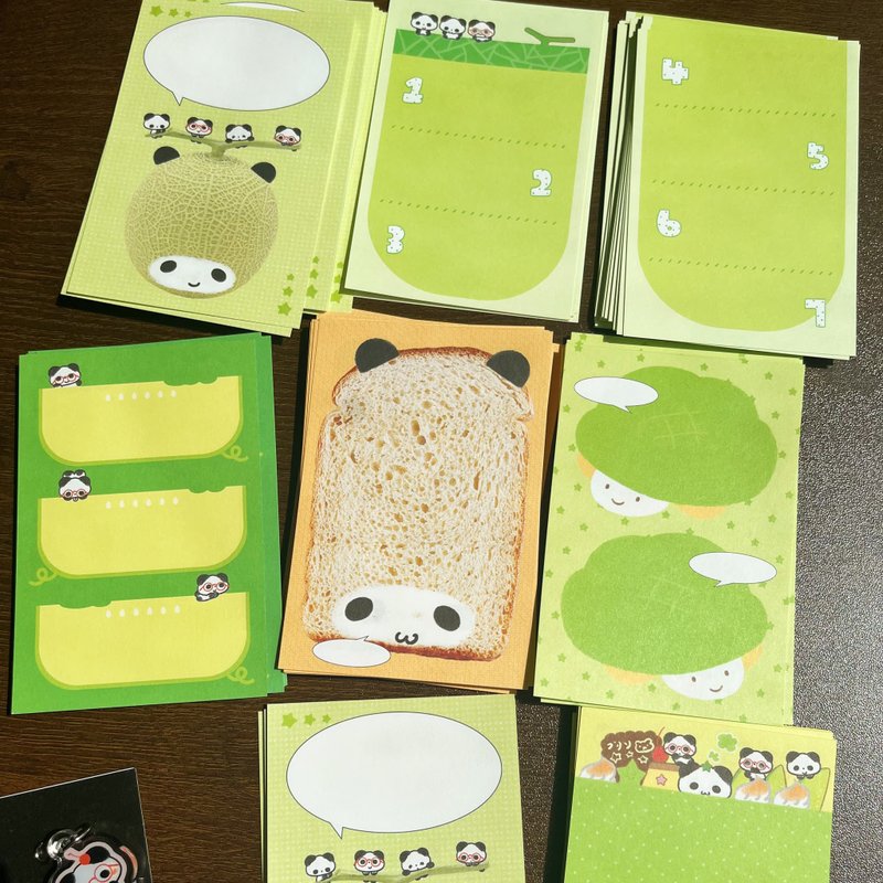【蜜瓜主題】m5內頁便簽/素材拼貼無粘性手帳 - 筆記本/手帳 - 紙 多色