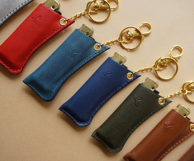 Handmade Louis Vuitton mini lighter keychain cover
