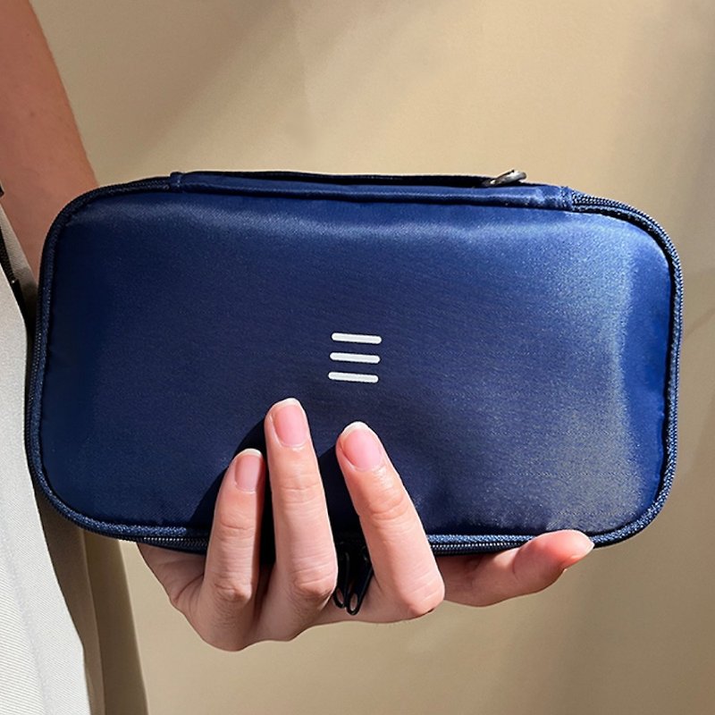 190+ dark blue ultra-light storage bag set second generation - Toiletry Bags & Pouches - Nylon Blue