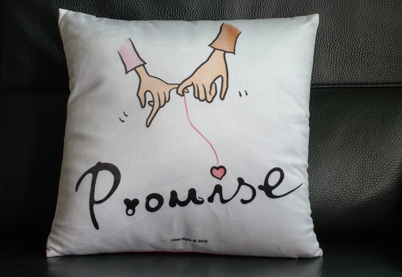 [Pillow] Promise (customized) - Pillows & Cushions - Other Materials White