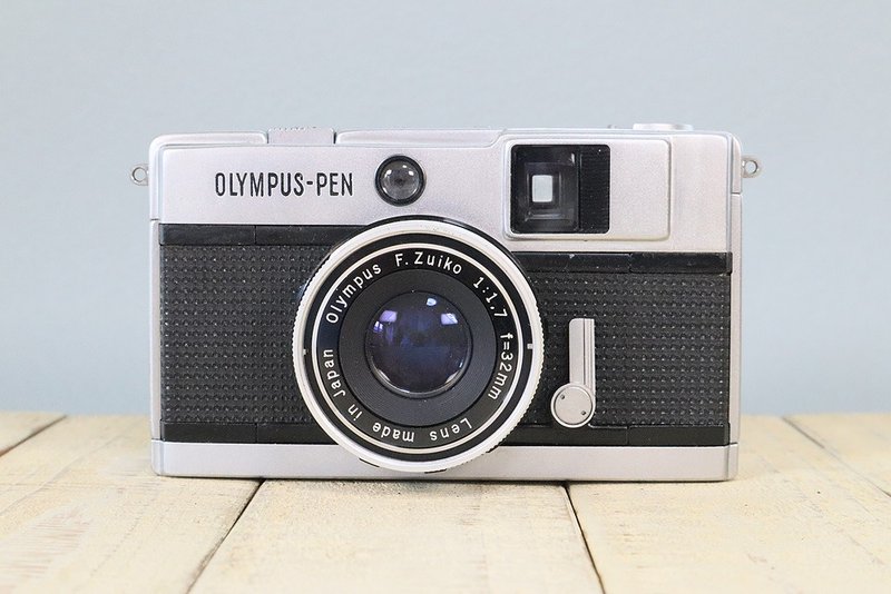 【完動品】オールドフィルムカメラ オリンパス OLYMPUS PEN EED S/N588669 p085 - 相機/拍立得/底片相機 - 其他金屬 黑色