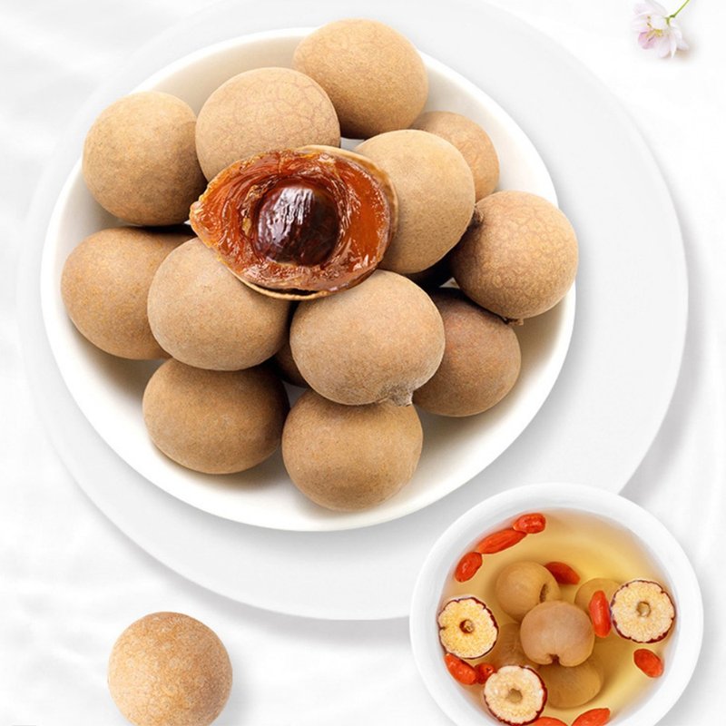 【聖誕特惠-免運】五星桂圓干500g*2袋新貨大果龍眼禮物/方家鋪子 - 零食/點心 - 其他材質 