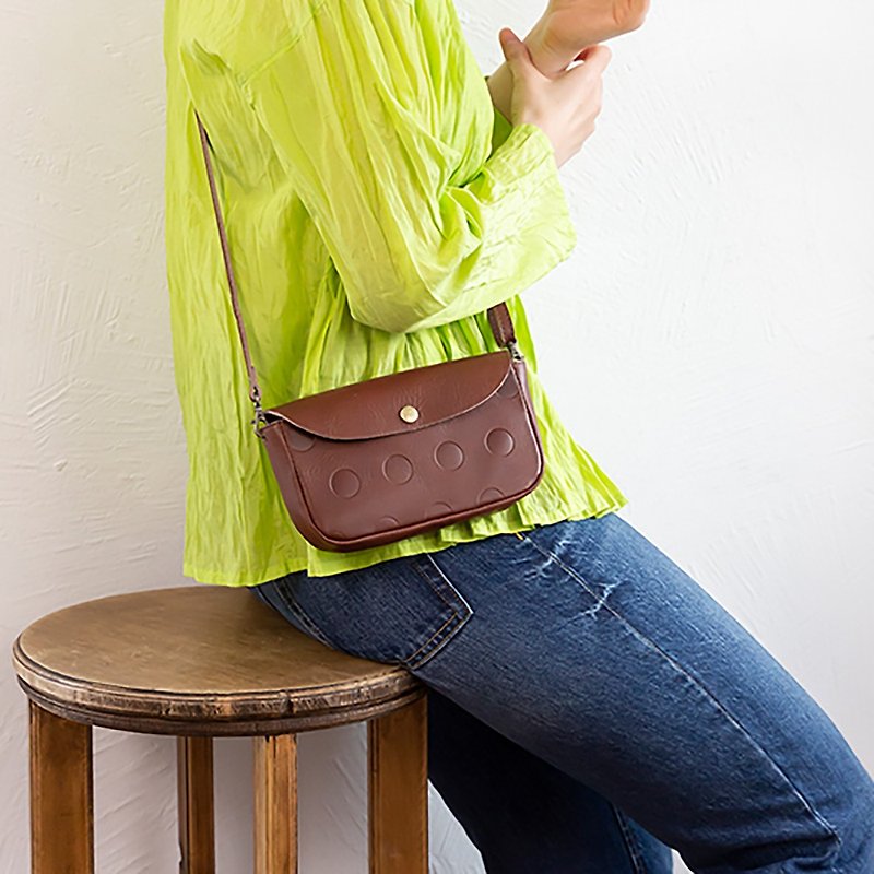 Kanmi.-Candy series mini shoulder bag - Messenger Bags & Sling Bags - Genuine Leather 