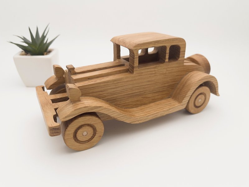 木頭 寶寶/兒童玩具/玩偶 咖啡色 - 木製玩具 木製汽車玩具 有機嬰兒玩具 家居裝飾 木製模型