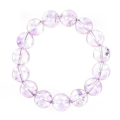 正佳珠寶 Gemsrich Jewelry 【正佳珠寶】紫水晶 薰衣草阿賽 12.8-13.2mm 紫水晶手珠