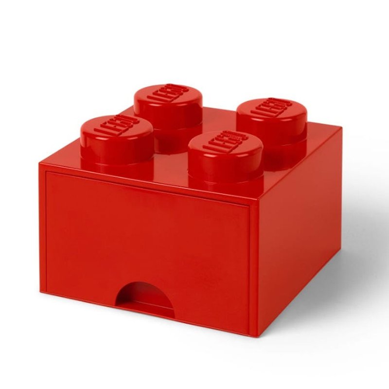 LEGO BRICK DRAWER (4 KNOBS) - Storage - Plastic Multicolor