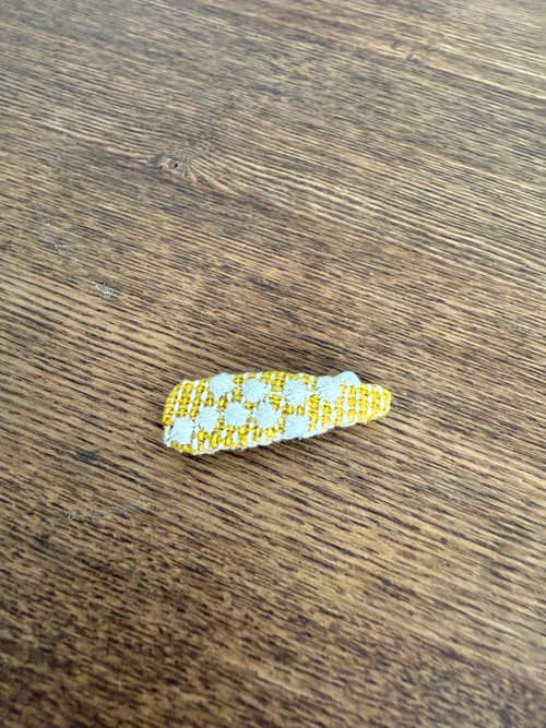 ミナペルホネン ハンドメイド パッチンどめ アクセサリー ヘアーアクセサリー パッチンどめ ミナペルホネンタンバリン